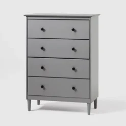 Stiva Classic Mid-Century Modern Vertical 4 Drawer Dresser Gray - Saracina Home 23 Stiva Classic Mid-Century Modern Vertical 4 Drawer Dresser Gray - Saracina Home -Living Room Furniture Store GUEST 7191f56d c0ac 4f0c ba2b af58c2793af7