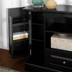 Highboy Closed Storage TV Stand For TVs Up To 48" - Saracina Home -Living Room Furniture Store GUEST 71b3ae58 eb28 415c a77a eb56af533d87