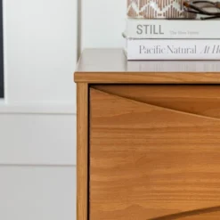 Mid-Century Modern Contoured 6 Drawer Dresser - Saracina Home -Living Room Furniture Store GUEST 71c9be2a 09cc 41cf 9386 e450829688c2