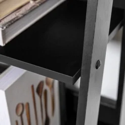 55" Thatcher Transitional Wood 4 Shelf Ladder Bookshelf - Saracina Home 17 55" Thatcher Transitional Wood 4 Shelf Ladder Bookshelf - Saracina Home -Living Room Furniture Store GUEST 721380b9 3796 471d bed7 424c40a8261c