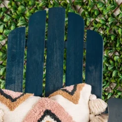 Genovia Transitional Acacia Wood Outdoor Adirondack Chair With Wine Holder - Saracina Home 25 Genovia Transitional Acacia Wood Outdoor Adirondack Chair With Wine Holder - Saracina Home -Living Room Furniture Store GUEST 72c72c9e 2d17 410e 9a2c 84b6f257b315