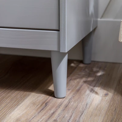 Stiva Classic Mid-Century Modern 3 Drawer Nightstand - Saracina Home 10 Stiva Classic Mid-Century Modern 3 Drawer Nightstand - Saracina Home - Image 10