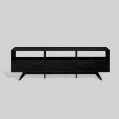 Mid-Century Modern Low TV Stand With Storage For TVs Up To 80" - Saracina Home -Living Room Furniture Store GUEST 7f5abdc1 2c31 474c 8267 f51f91e432f0