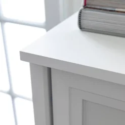 Farmhouse 5 Drawer Grooved Tall Storage Dresser White - Saracina Home -Living Room Furniture Store GUEST 842a10d9 4671 4dd8 b8d3 152cfb5264a0