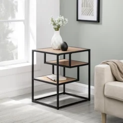 Modern 3 Tier Side Table - Saracina Home 15 Modern 3 Tier Side Table - Saracina Home -Living Room Furniture Store GUEST 8445e6df 0541 4ee2 abbb 72aba0e1bae9