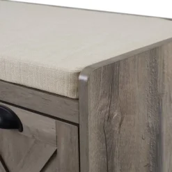 Farmhouse 40" 3 Drawer Storage Bench With Cushion - Saracina Home -Living Room Furniture Store GUEST 854ac1ae b530 4905 831e 1eec3ef6d33f