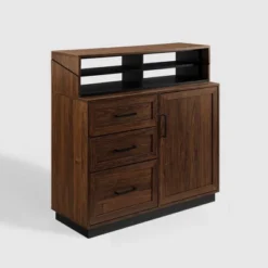Modern Transitional Flip Down Secretary Desk - Saracina Home -Living Room Furniture Store GUEST 866c2085 59ea 49cd b906 a8b29c1b2d97
