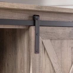 Robinson Rustic Transitional Sliding Barn Door Corner TV Stand For TVs Up To 58" - Saracina Home 23 Robinson Rustic Transitional Sliding Barn Door Corner TV Stand For TVs Up To 58" - Saracina Home -Living Room Furniture Store GUEST 8b4ef3d8 ea72 4f7b a25c 0f243ac859b0