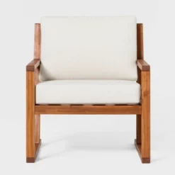 Saracina Home Modern Slat-Back Acacia Outdoor Arm Chair With Cushions 10 Saracina Home Modern Slat-Back Acacia Outdoor Arm Chair With Cushions -Living Room Furniture Store GUEST 8c100c19 cce6 4263 bf19 7df869ee1e9b