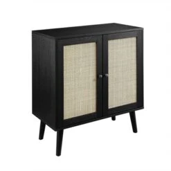 Modern Boho Wood And Rattan 2 Door Accent Cabinet - Saracina Home 20 Modern Boho Wood And Rattan 2 Door Accent Cabinet - Saracina Home -Living Room Furniture Store GUEST 9280fbd2 642c 487d afa3 f8d704147a63