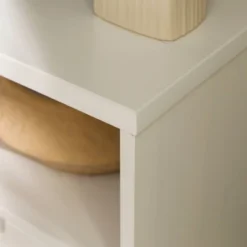 Cara Mid-Century Modern 3 Drawer Corner TV Stand For TVs Up To 58" - Saracina Home -Living Room Furniture Store GUEST 93d82664 945e 4f11 bfce e3f4fb0093c8