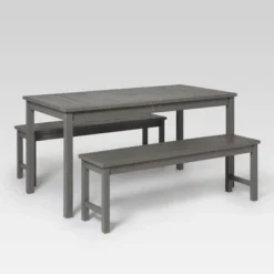 3pc Acacia Wood Simple Patio Dining Set - Saracina Home 11 3pc Acacia Wood Simple Patio Dining Set - Saracina Home -Living Room Furniture Store GUEST 9457b339 56ef 46ee b56b 7e66a19822f0