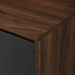 Emmeline Mid-Century Modern Vinyl Record Player Cabinet Black/Dark Walnut - Saracina Home 7 Emmeline Mid-Century Modern Vinyl Record Player Cabinet Black/Dark Walnut - Saracina Home -Living Room Furniture Store GUEST 947ac00d e0c6 4cae 8fb4 6eea9f13dd66