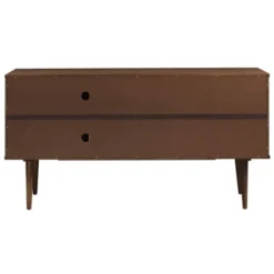 58" Modern Boho Solid Pine Wood Closed Storage Sideboard Brown - Saracina Home -Living Room Furniture Store GUEST 94aea8d0 a966 4433 879e 6fab8c1e07e3