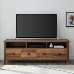 4 Drawer Farmhouse TV Stand For TVs Up To 80" - Saracina Home 17 4 Drawer Farmhouse TV Stand For TVs Up To 80" - Saracina Home -Living Room Furniture Store GUEST 96a5e6bf bea8 466a b714 93192818c2e9