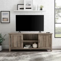 Modern Transitional TV Stand For TVs Up To 65" - Saracina Home 13 Modern Transitional TV Stand For TVs Up To 65" - Saracina Home -Living Room Furniture Store GUEST 97268621 6ada 4045 bddc fcac7e01cda6