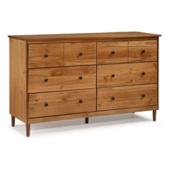 Stiva Classic Mid-Century Modern Horizontal 6 Drawer Dresser - Saracina Home -Living Room Furniture Store GUEST 9ebcb8a7 0864 44d5 a361 3e5e92f23864