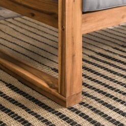 Galia Square Leg Acacia Wood Patio Loveseat With Cushions - Brown - Saracina Home 27 Galia Square Leg Acacia Wood Patio Loveseat With Cushions - Brown - Saracina Home -Living Room Furniture Store GUEST a11ad9be a64c 44ca a46e a671dce41fbe