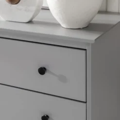 Stiva Classic Mid-Century Modern Vertical 4 Drawer Dresser Gray - Saracina Home 28 Stiva Classic Mid-Century Modern Vertical 4 Drawer Dresser Gray - Saracina Home -Living Room Furniture Store GUEST a11feec8 8bca 4e77 a070 4513141c5995