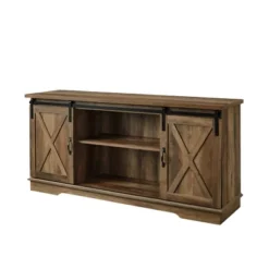 Modern Transitional Sliding Barndoor TV Stand For TVs Up To 65"- Saracina Home 38 Modern Transitional Sliding Barndoor TV Stand For TVs Up To 65"- Saracina Home -Living Room Furniture Store GUEST a8e3aaa4 53bc 4379 adde 6b8386c5e4e1