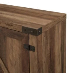 Modern Industrial Barn Door TV Stand For TVs Up To 80" - Saracina Home -Living Room Furniture Store GUEST afac1c27 4b7b 4d76 b33d 9ab24c5412bc