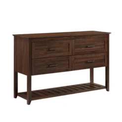Transitional 4 Drawer Buffet - Saracina Home -Living Room Furniture Store GUEST b06aee19 b02f 4506 842a 8350d2529210