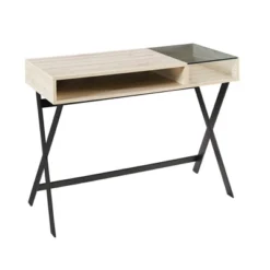 Modern Mixed Material Open Storage Computer Desk - Saracina Home 13 Modern Mixed Material Open Storage Computer Desk - Saracina Home -Living Room Furniture Store GUEST b3700ef0 1157 4384 b771 6bd17b4cdbd9