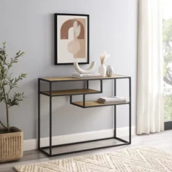 Modern 3 Tier Console Table - Saracina Home 15 Modern 3 Tier Console Table - Saracina Home -Living Room Furniture Store GUEST b3957592 8fff 4c79 a4ab da64f7fc51b2