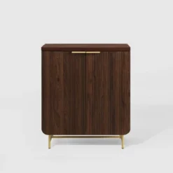 Modern 2 Door Reeded Accent Cabinet - Saracina Home -Living Room Furniture Store GUEST b6691c2d 1ade 4410 b6d6 cfe437f5f903