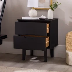 Mid-Century Modern Wood Nightstand - Saracina Home 22 Mid-Century Modern Wood Nightstand - Saracina Home -Living Room Furniture Store GUEST bb8cd0af 9f2f 4c69 916e ce68660dee05