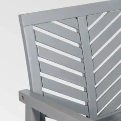 Slatted Chevron Acacia Wood Patio Rocking Chair - Saracina Home -Living Room Furniture Store GUEST bf33d1bb 84ab 41ba 8ee9 50122149e9f3