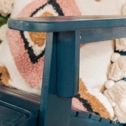 Genovia Transitional Acacia Wood Outdoor Adirondack Chair With Wine Holder - Saracina Home 29 Genovia Transitional Acacia Wood Outdoor Adirondack Chair With Wine Holder - Saracina Home -Living Room Furniture Store GUEST c29c8e77 a026 4775 906d 6ef3588c305a