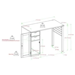 Polay Modern Computer Desk With Chalkboard Door - Saracina Home 19 Polay Modern Computer Desk With Chalkboard Door - Saracina Home -Living Room Furniture Store GUEST c4ff3b05 5e4f 4b42 afca 95f68c7d18d3