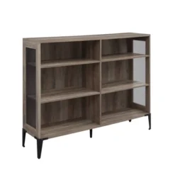 40.25" Grevaldi Urban Industrial Mesh Side Horizontal Bookshelf - Saracina Home 13 40.25" Grevaldi Urban Industrial Mesh Side Horizontal Bookshelf - Saracina Home -Living Room Furniture Store GUEST c98503a5 b18a 47a6 be05 9d39f872f842
