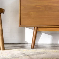 Solid Wood Mid-Century Modern TV Stand For TVs Up To 65" - Saracina Home 20 Solid Wood Mid-Century Modern TV Stand For TVs Up To 65" - Saracina Home -Living Room Furniture Store GUEST cda6b074 d568 4d66 b464 601370e6db11