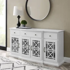 Selma Transitional 3 Tiered Ornate Fretwork Door Sideboard - Saracina Home -Living Room Furniture Store GUEST cdf6c707 00c3 48fa a445 4ef1444609de