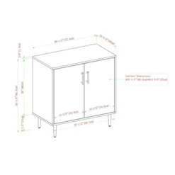 Angelo Modern Bookmatch Accent Cabinet - Saracina Home -Living Room Furniture Store GUEST cf0b4a1a 7813 4e3e aff3 4cb726389e84