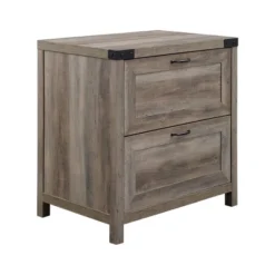 Rustic Farmhouse 2 Drawer File Cabinet - Saracina Home -Living Room Furniture Store GUEST d43dc118 4fea 43d3 81a5 eb2c83521c5a