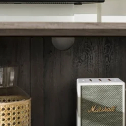 Avalene Modern Farmhouse 4 Door Glass Window Pane TV Stand For TVs Up To 65" - Saracina Home -Living Room Furniture Store GUEST d66756ef c2d1 400a a06d ae75e5d3a99c