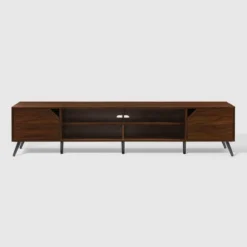 Mid-Century Modern Wide Storage TV Stand For TVs Up To 90" - Saracina Home 21 Mid-Century Modern Wide Storage TV Stand For TVs Up To 90" - Saracina Home -Living Room Furniture Store GUEST db3558b9 cdff 4119 b887 0778378e077d