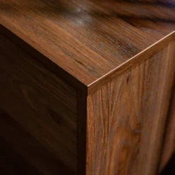 2 Door Mid-Century Modern Wood Storage TV Stand For TVs Up To 80" - Saracina Home -Living Room Furniture Store GUEST dcc7ec40 66c1 454c b043 5249f5c04454