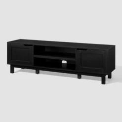 Modern Transitional 2 Door Storage TV Stand For TVs Up To 65" - Saracina Home -Living Room Furniture Store GUEST dd87bd21 ef5c 4ec9 971f 2417f0f1dbd9