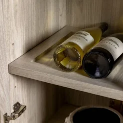 68" Boho Modern Tall Storage Wood Cabinet - Saracina Home -Living Room Furniture Store GUEST e092adb8 d182 4811 abcf aa73b851f96d