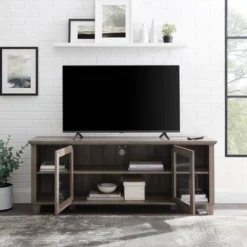 Rustic Transitional 2 Door TV Stand For TVs Up To 65" - Saracina Home 15 Rustic Transitional 2 Door TV Stand For TVs Up To 65" - Saracina Home -Living Room Furniture Store GUEST e0f2d6d1 289a 42ad ae2d d0c60521cafd
