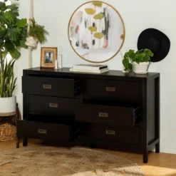 Classic Horizontal Bedroom 6 Drawer Dresser - Saracina Home -Living Room Furniture Store GUEST e0ff0d22 6ffd 4d90 beb5 d9cf712e860b