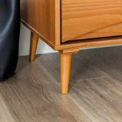 Mid-Century Modern Contoured 6 Drawer Dresser - Saracina Home -Living Room Furniture Store GUEST e48f963e e412 466b a32d 923fd7f2660e