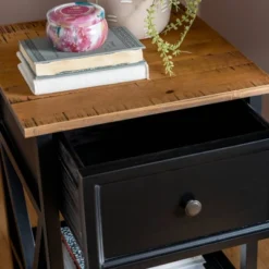 Set Of 2 Farmhouse Single Drawer V Frame Nightstands - Saracina Home 21 Set Of 2 Farmhouse Single Drawer V Frame Nightstands - Saracina Home -Living Room Furniture Store GUEST e8f7cdca 8d1e 40a3 a260 233a64853d0a