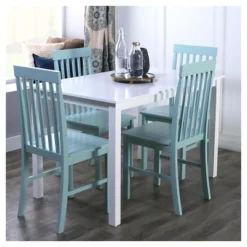 5pc Modern Two-Toned Kitchen Dining Set - Saracina Home -Living Room Furniture Store GUEST eb1f174f 9e65 4ba8 a143 658c67727ae0