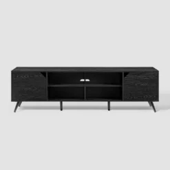 Mid-Century Modern Wide Storage TV Stand For TVs Up To 80" - Saracina Home -Living Room Furniture Store GUEST ebf0168c 07e9 4608 af26 352cb8d1e59b