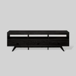 Mid-Century Modern Low TV Stand With Storage For TVs Up To 80" - Saracina Home -Living Room Furniture Store GUEST ec901ab5 9350 4b15 86b2 b7306c0b8c23